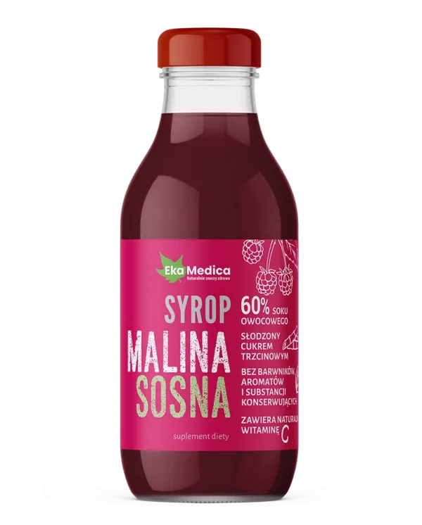 EKA MEDICA Syrop Malina Sosna 300 ml