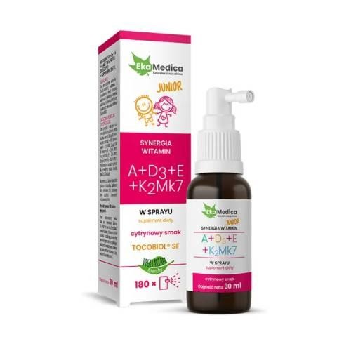 EKA Witaminy Junior ADEK MK7 spray 30ml