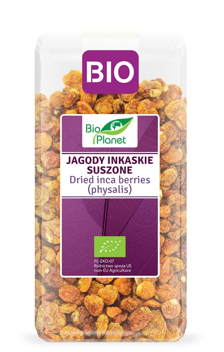 BIO PLANET Jagody inkaskie suszone Bio 400g