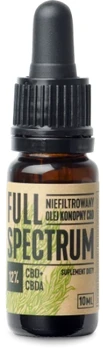 FULL SPECTRUM Olejek z konopi siewnych 12%