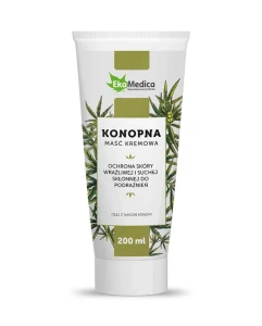 EKA MEDICA Maść kremowa z olejem z konopi siewnych 200 ml