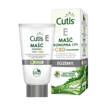 CUTIS E-EGZEMA maść z olejem z konopi siewnych 17% 120ml