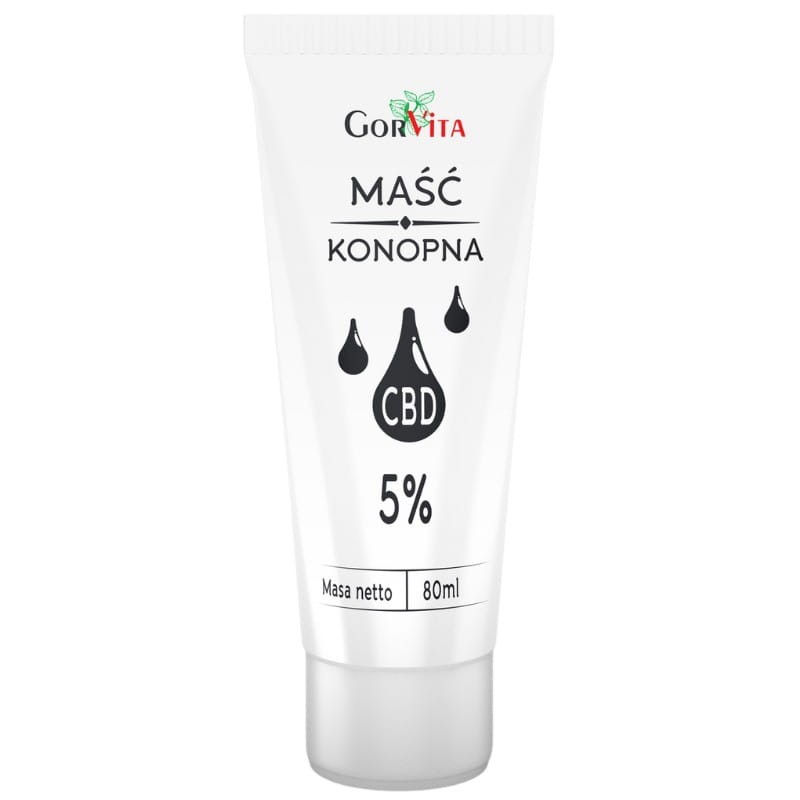 Gorvita maść z olejem z konopi siewnych 80ml