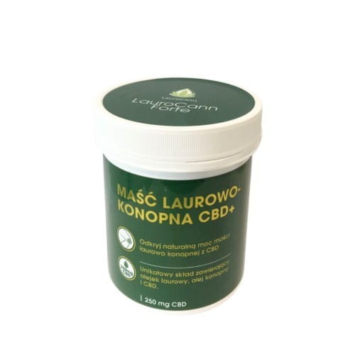 Laurocann forte Maść laurowa z olejem z konopi siewnych 250ml