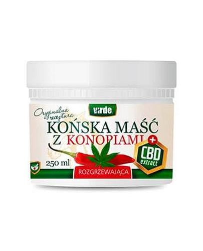 Końska Maść rozgrzewająca z konopiami siewnymi 250ml