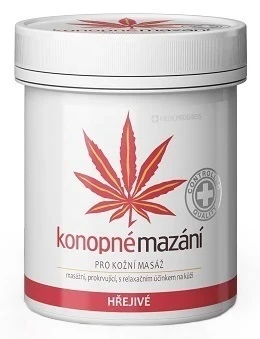Maść rozgrzewająca z olejem z konopi siewnych 250ml