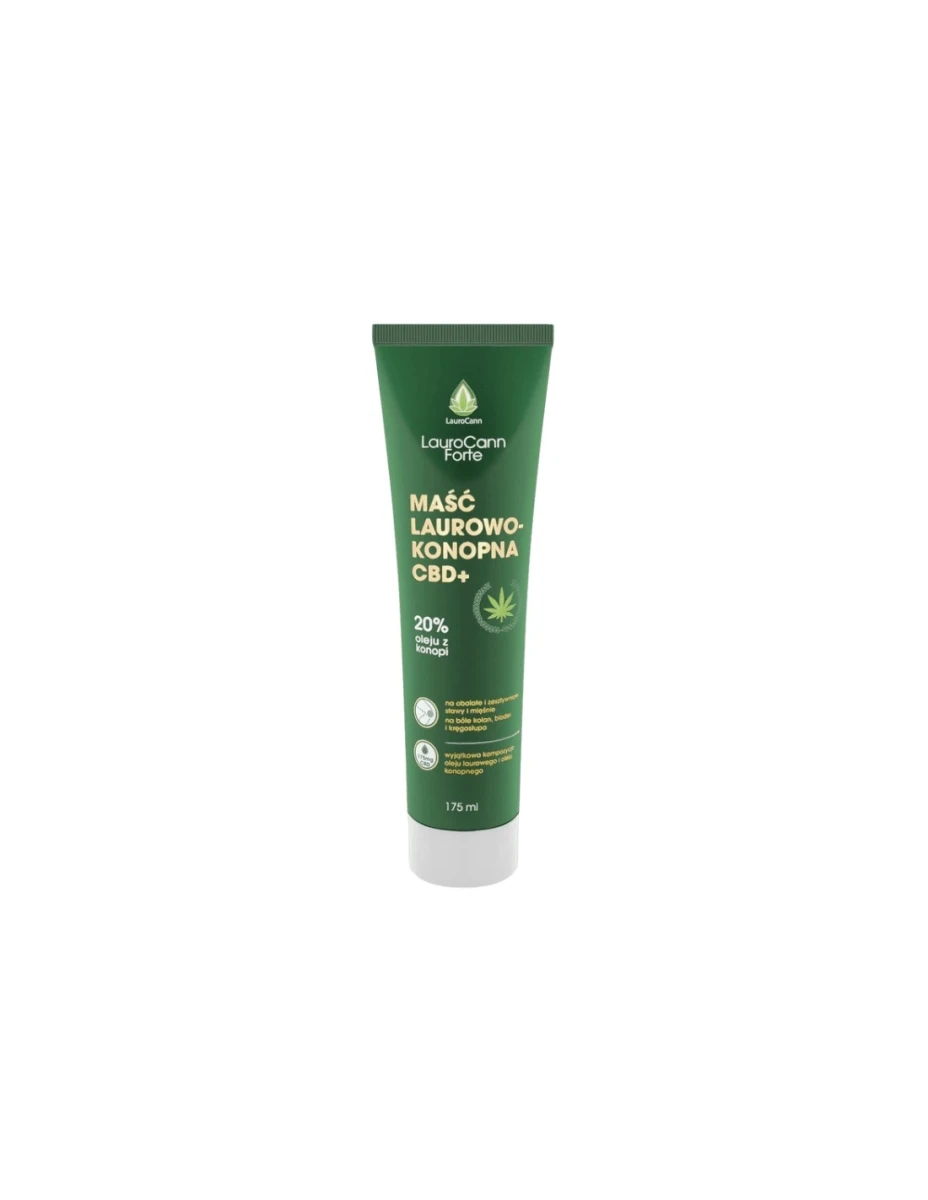 Laurocann forte Maść laurowa z olejem z konopi siewnych 175ml