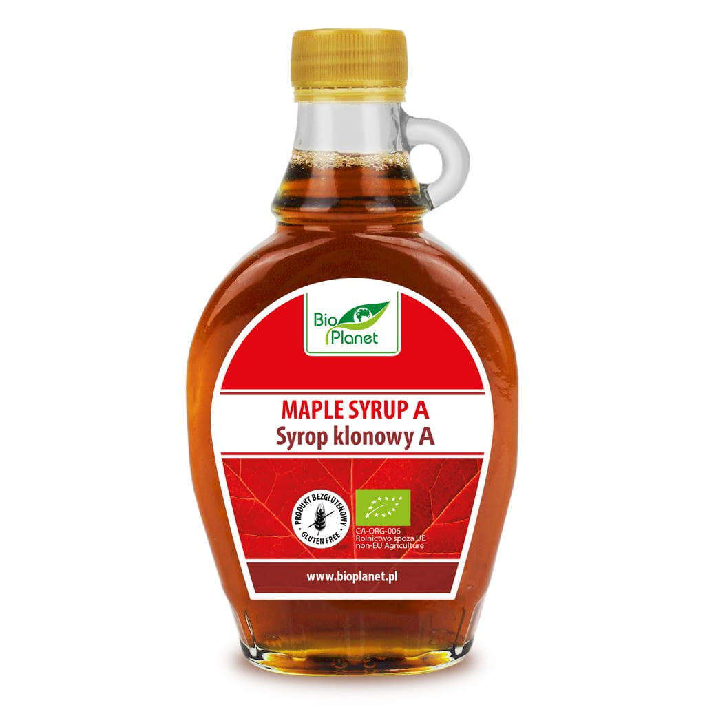 BIO PLANET Syrop klonowy A bezglutenowy Bio 330g (250 ml)