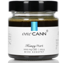 SM Honey Plant miód z olejem z konopi siewnych 225g