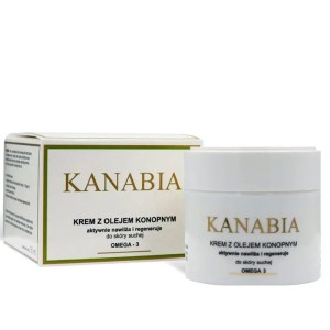 Kanabia Krem z olejem z konopi siewnych 50 ml