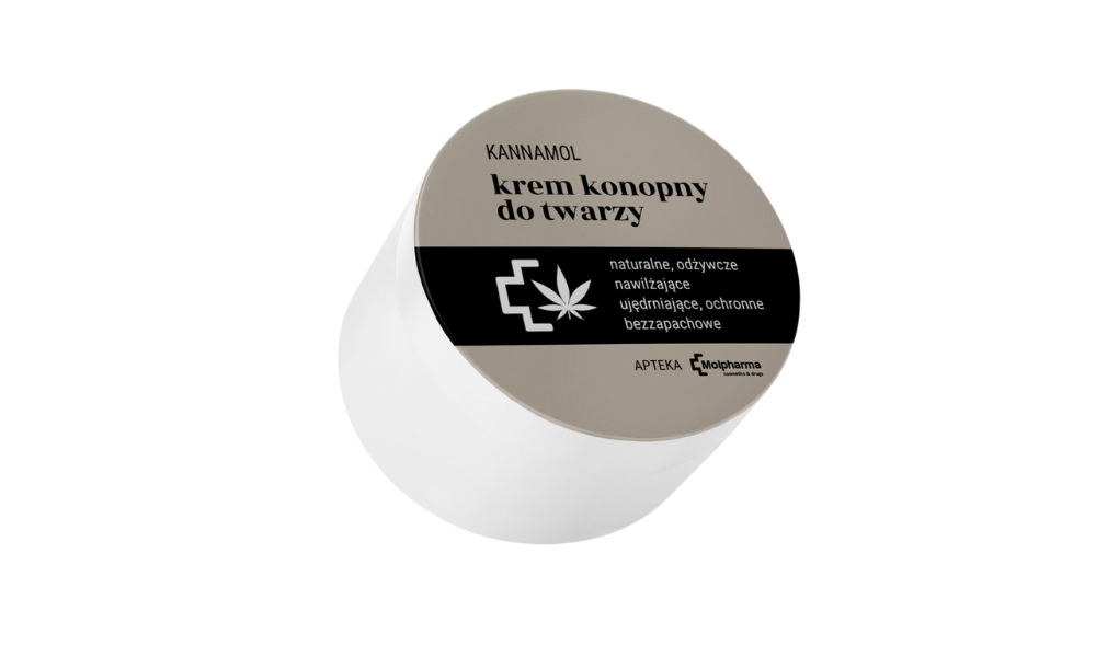 Molpharma Krem do twarzy z olejem z konopi siewnych 50ml