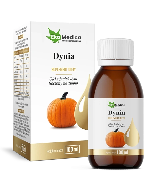 EKA MEDICA Olej z pestek dyni 100% 100 ml