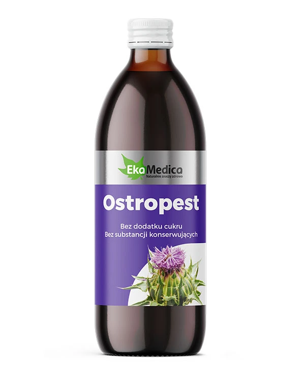EKA MEDICA Ostropest sok 500ml