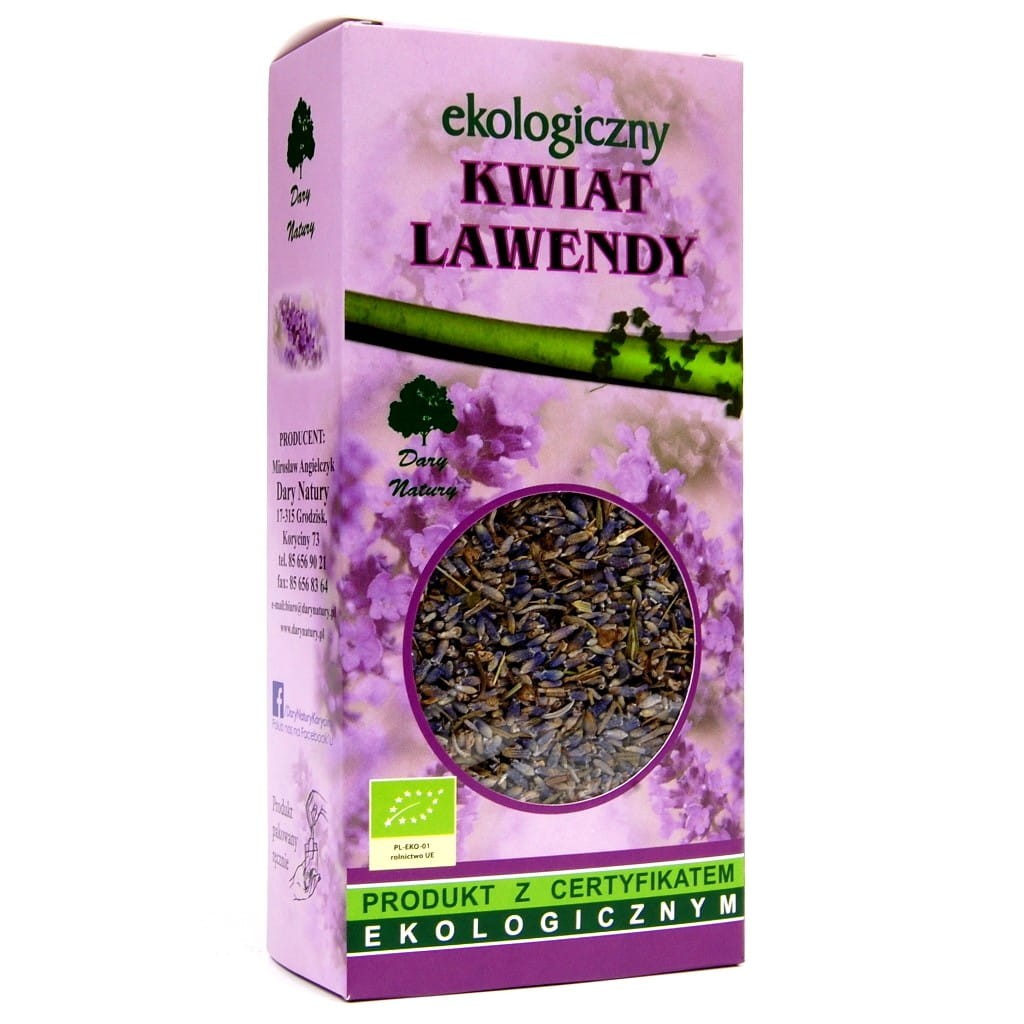 DARY NATURY Lawenda kwiat EKO 50g