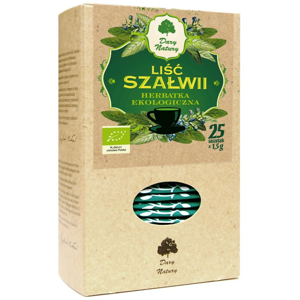 DARY NATURY Szałwia liść EKO 25x1,5g