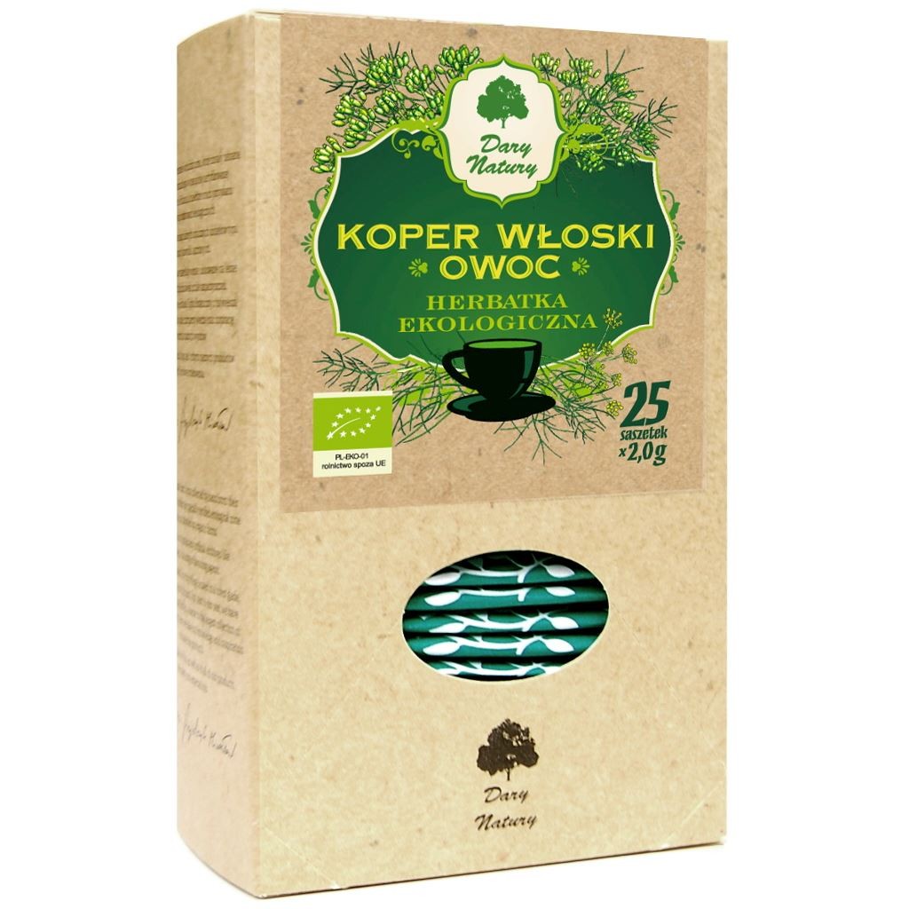 DARY NATURY Koper włoski owoc EKO 25x2g