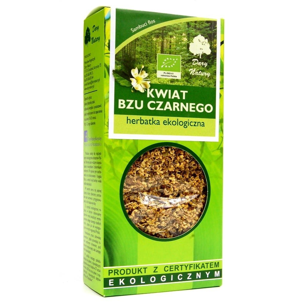 DARY NATURY Bez czarny kwiat EKO 50g