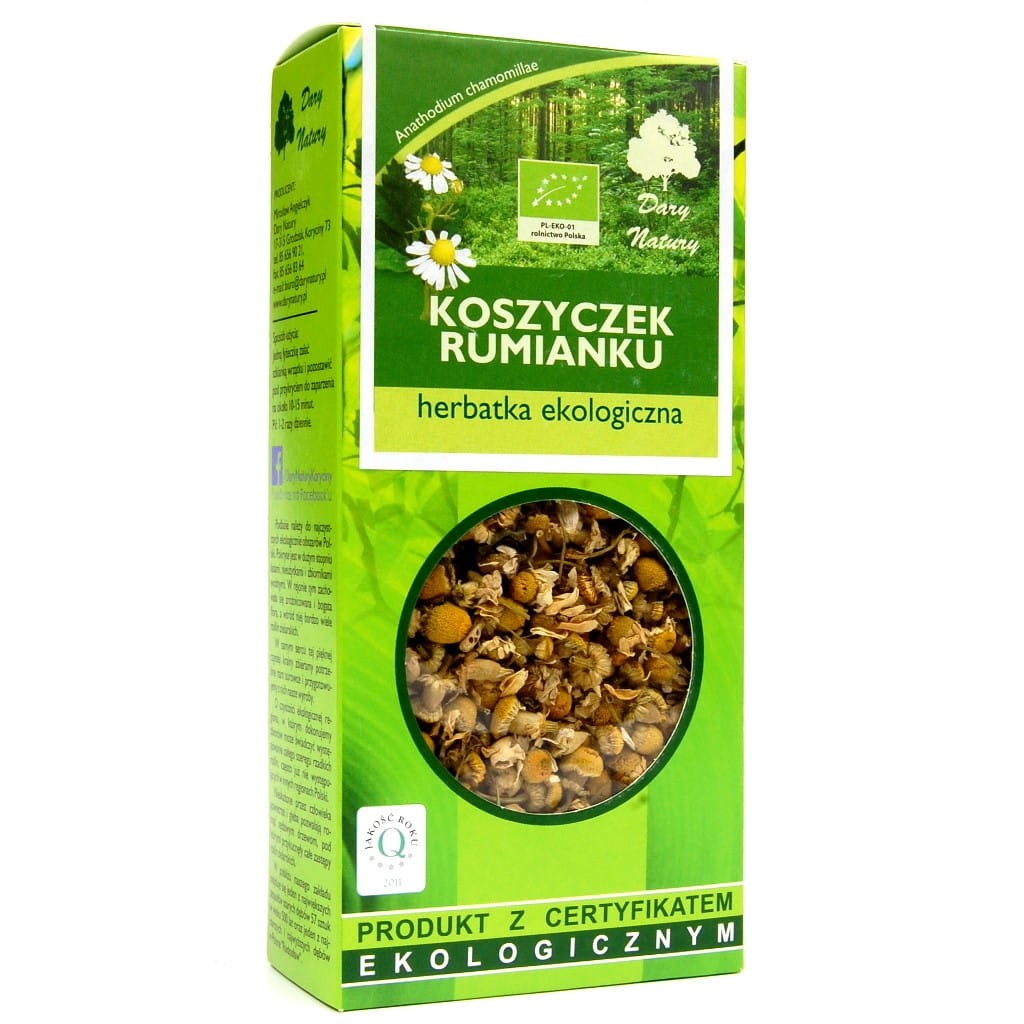 DARY NATURY Rumianek koszyczek EKO 25g