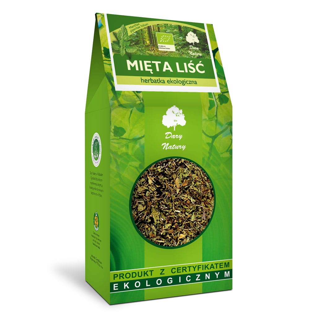 DARY NATURY Mięta liść EKO 100g