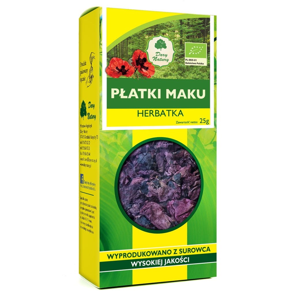 DARY NATURY Mak płatki 25g