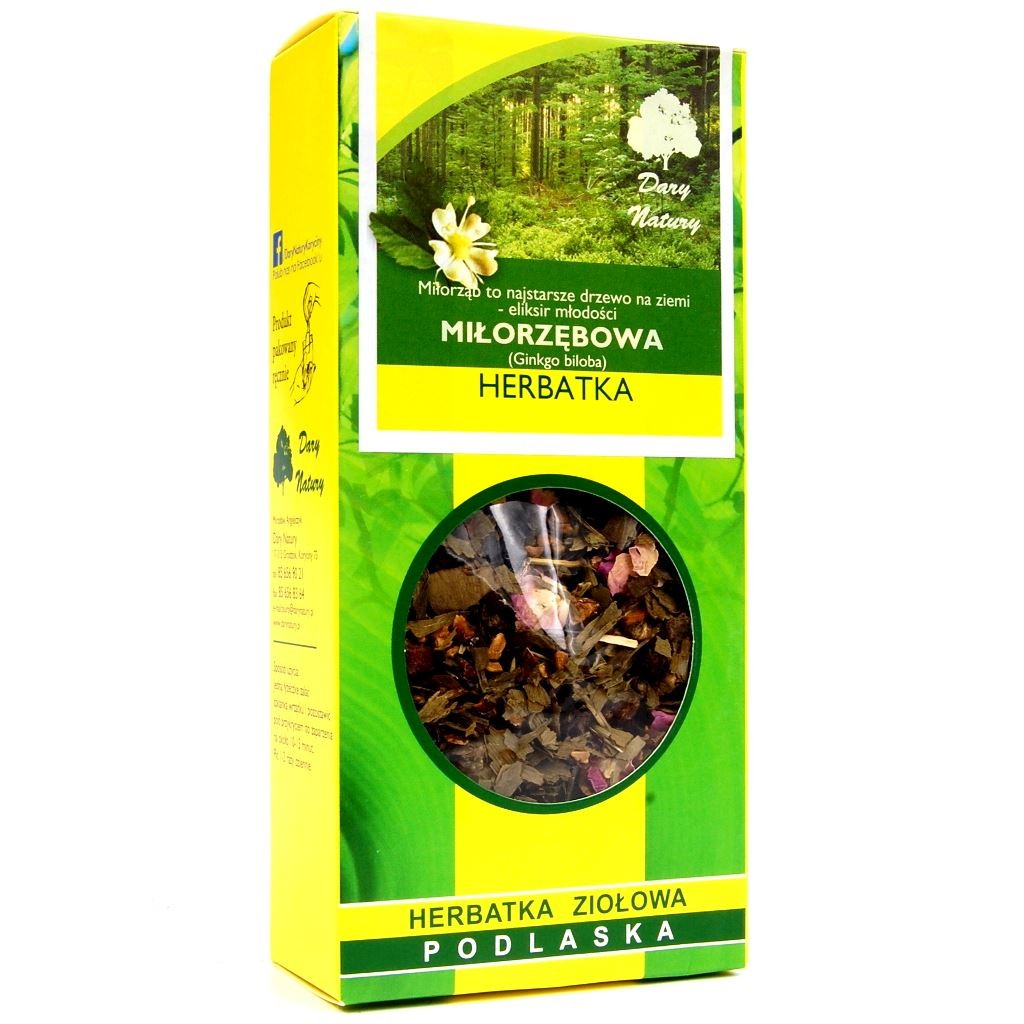 DARY NATURY Herbatka Miłorzębowa 50g