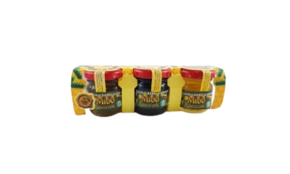 BARC Zestaw Miodów "Barć" 3x 50g