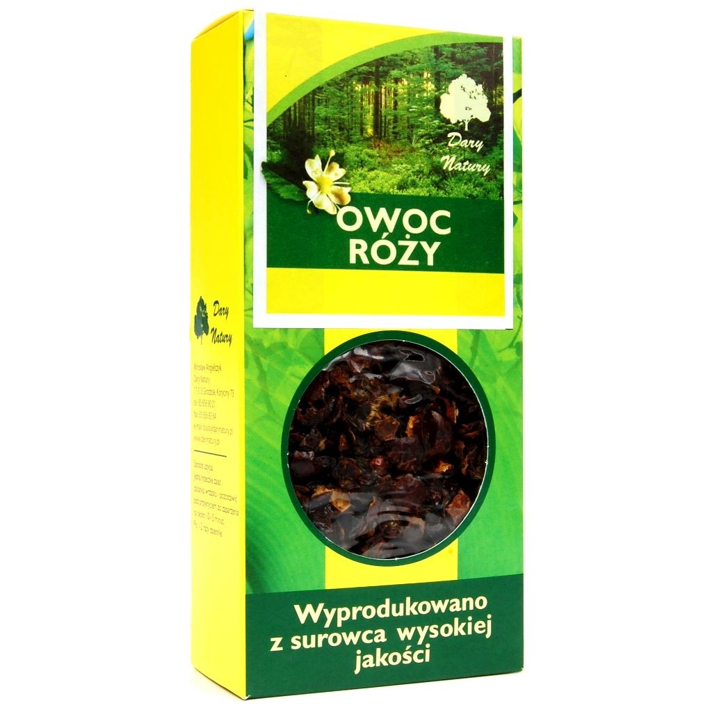DARY NATURY Róża owoc - (kartonik) 50g
