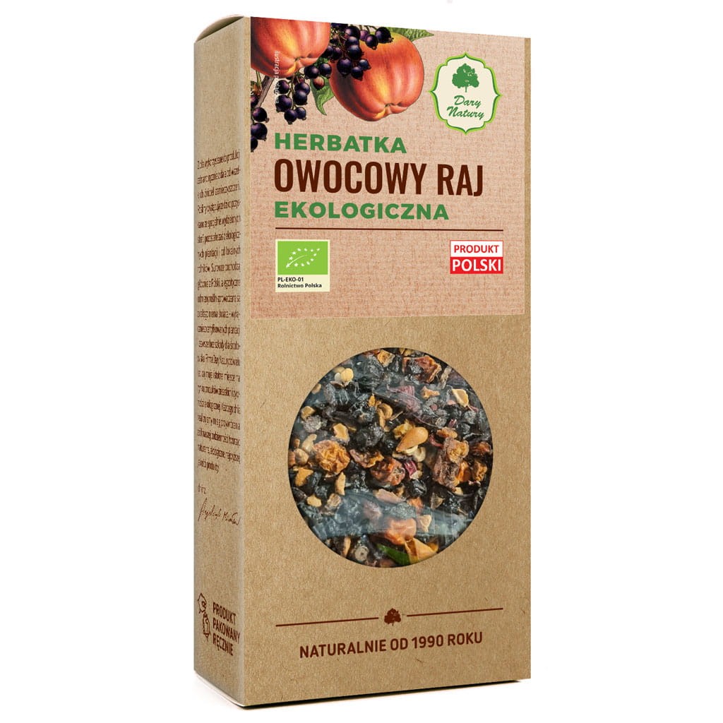 DARY NATURY Herbatka Owocowy raj EKO 100g
