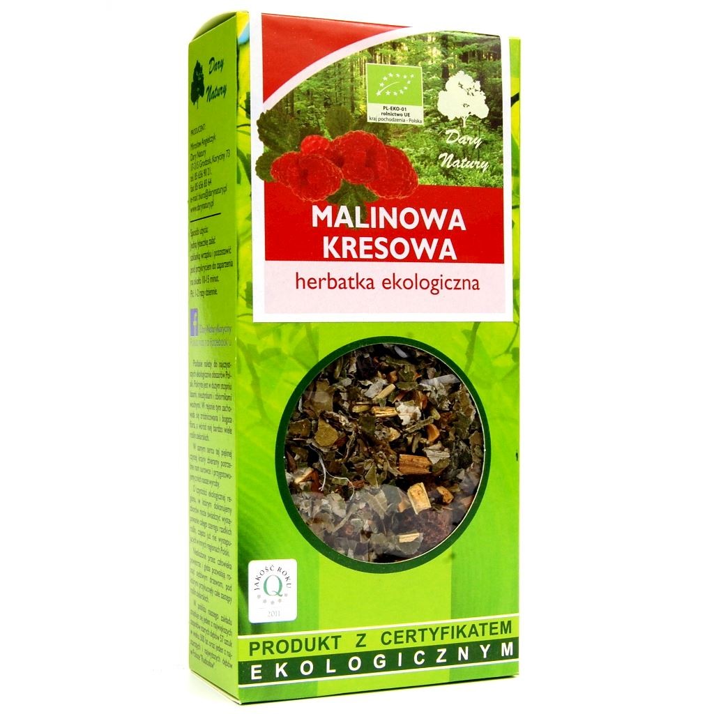 DARY NATURY Herbatka Malinowa kresowa EKO 50g