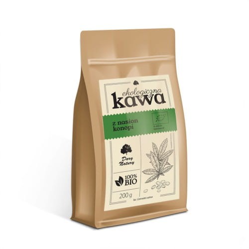 DARY NATURY Kawa z nasion konopi EKO 200g