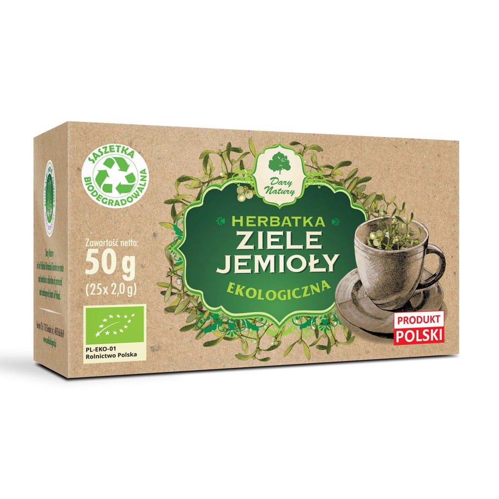 DARY NATURY Jemioła ziele EKO 25x2g