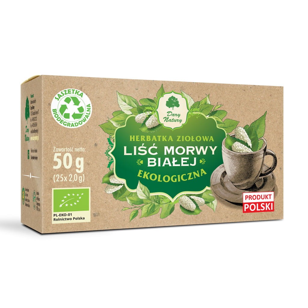 DARY NATURY Morwa biała liść EKO 25x2g