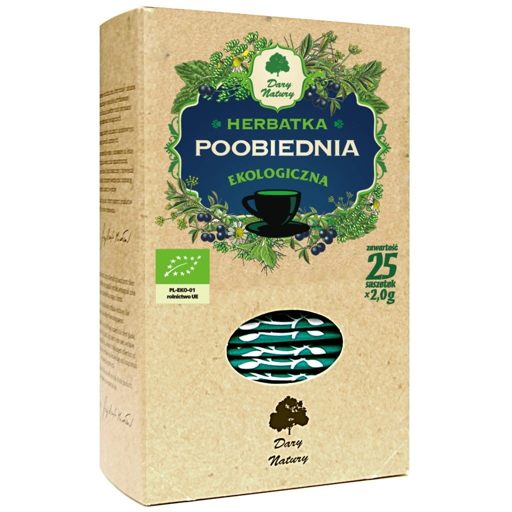 DARY NATURY Herbatka Poobiednia EKO 25x2g