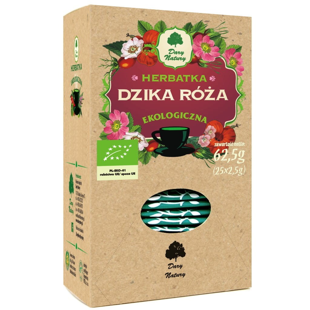 DARY NATURY Herbatka Dzika róża EKO 25x2,5g