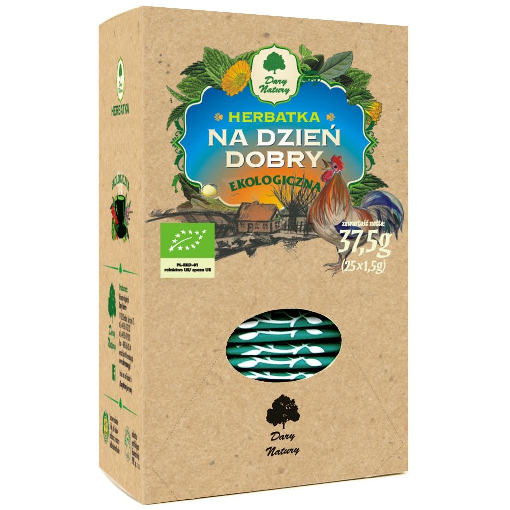 DARY NATURY Herbatka Na dzień dobry EKO 25x1,5g