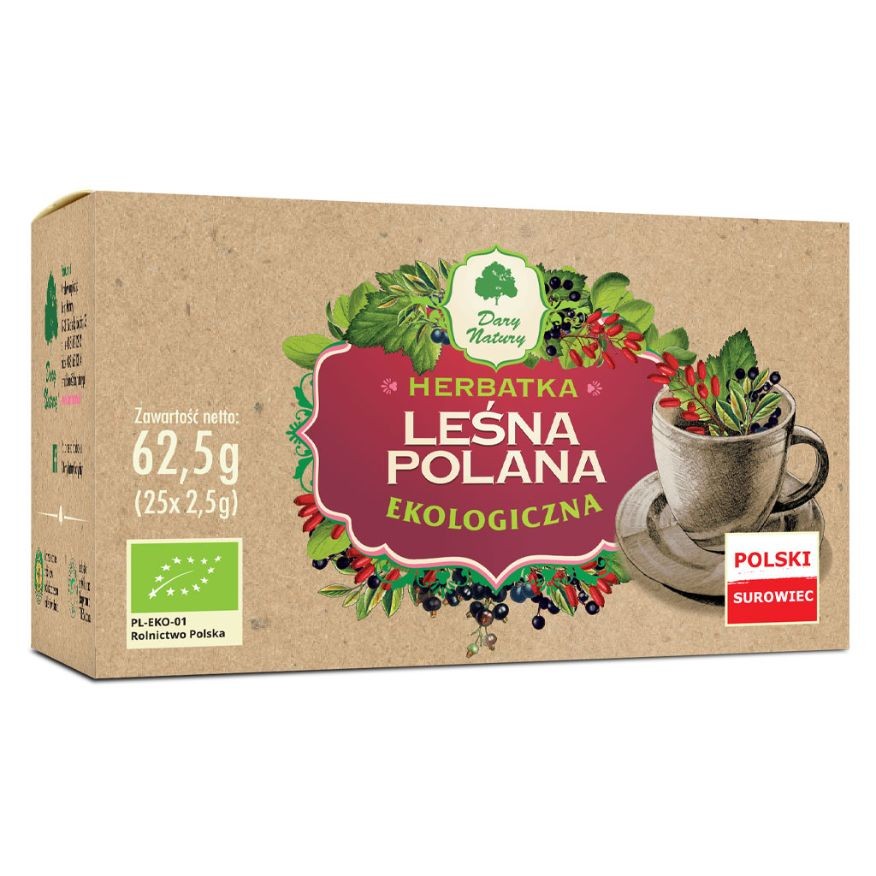 DARY NATURY Herbatka Leśna polana EKO 25x2,5g