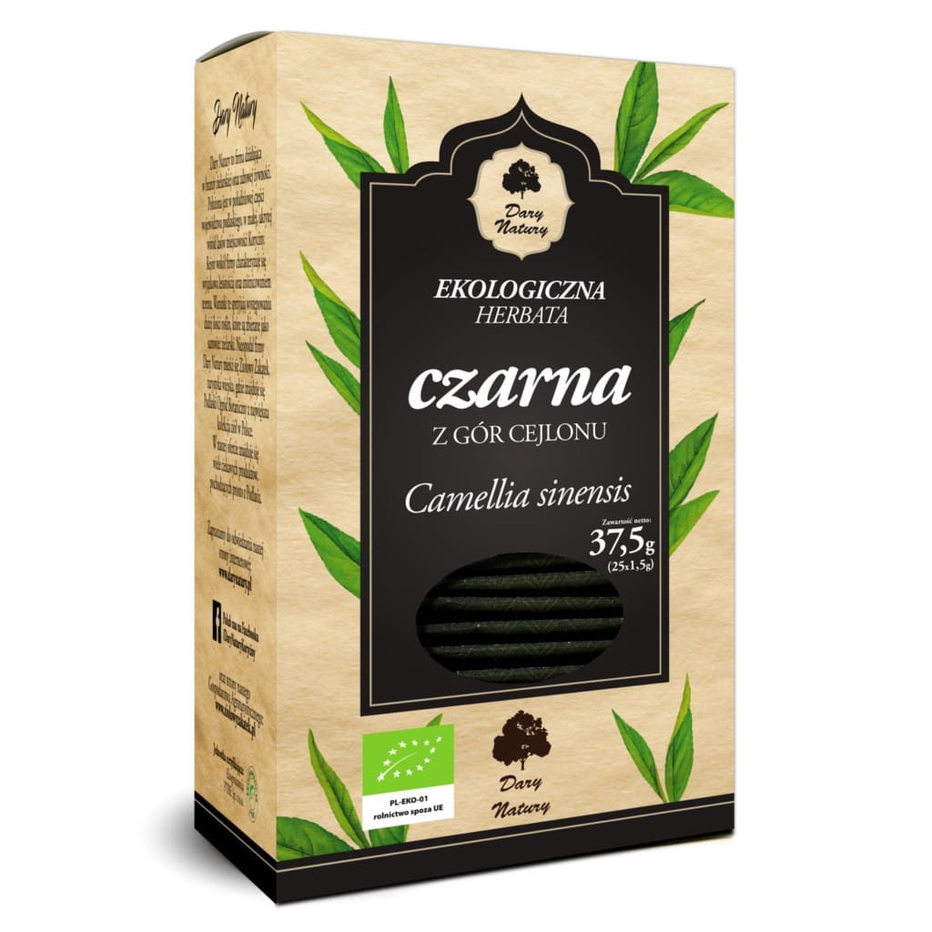 DARY NATURY Herbata Czarna EKO 25x1,5g