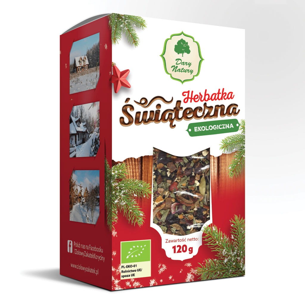 DARY NATURY Herbatka Świąteczna EKO 120g