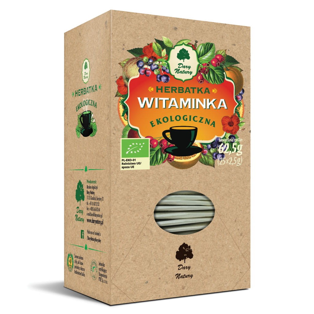 DARY NATURY Herbatka Witaminka EKO 25x2,5g