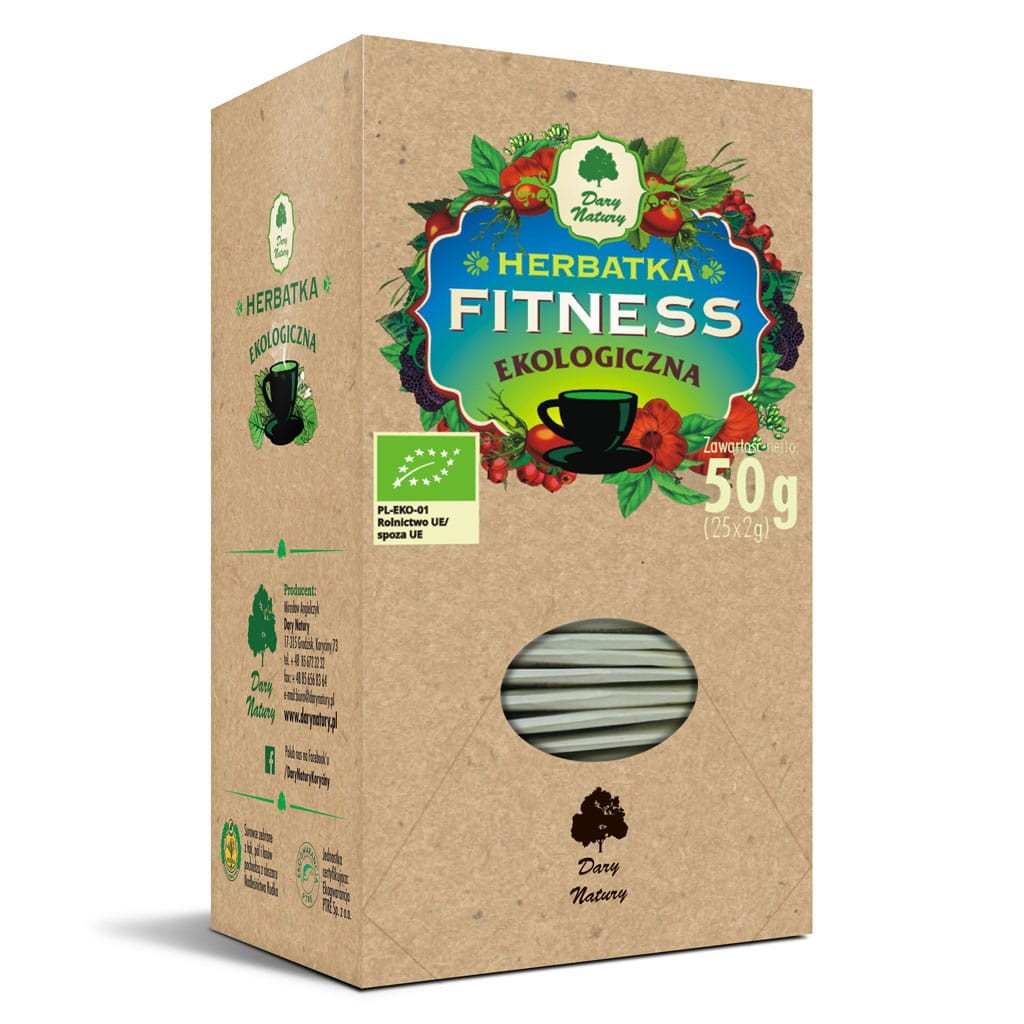 DARY NATURY Herbatka FITNESS EKO 25x2g