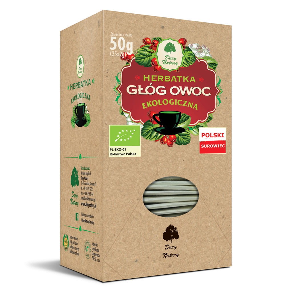 DARY NATURY Głóg owoc EKO 25x2g