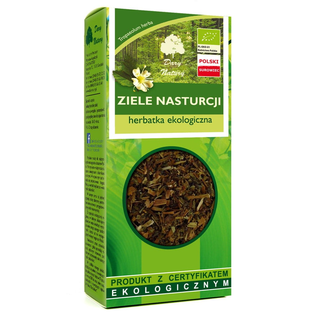 DARY NATURY Nasturcja ziele EKO 50g