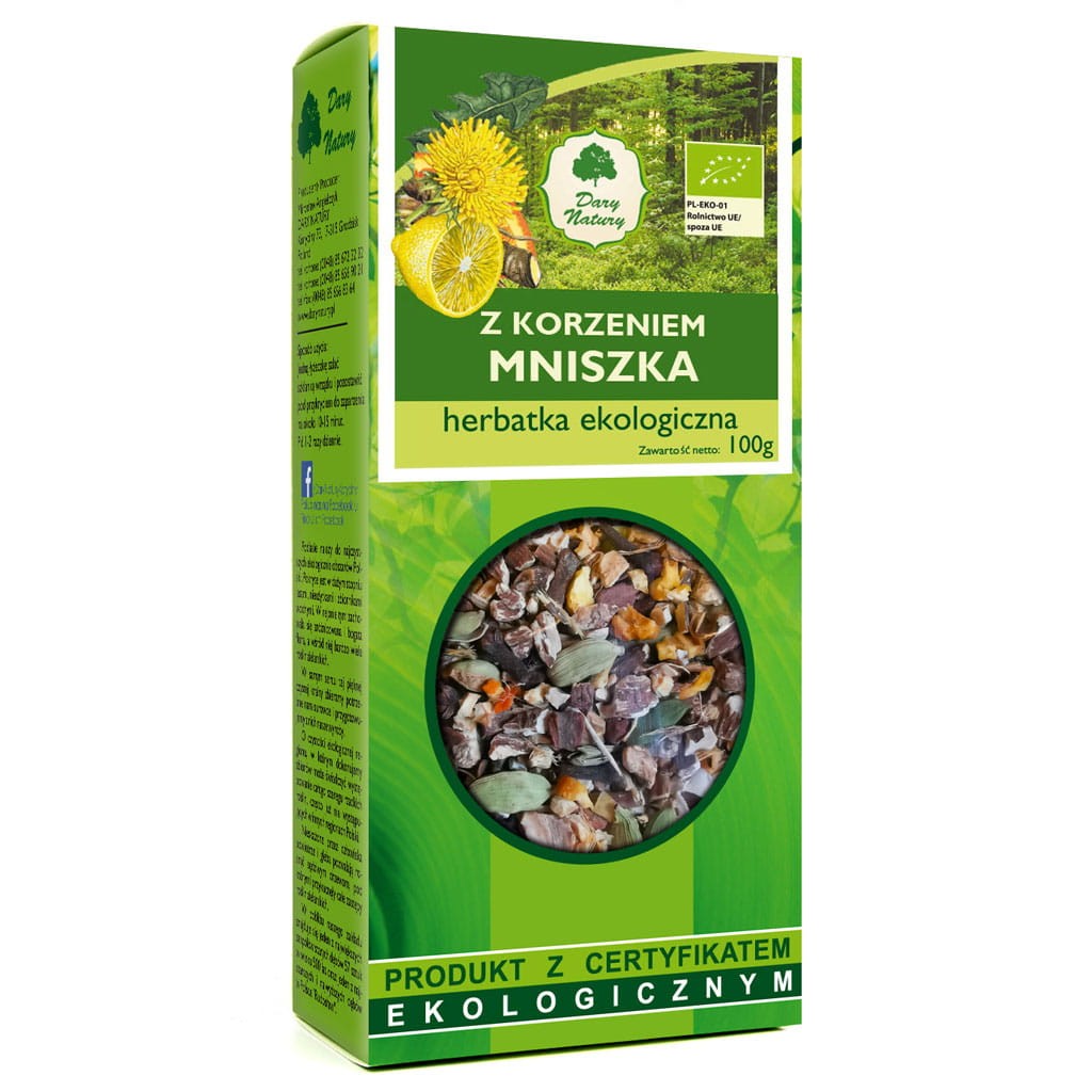 DARY NATURY Herbatka z korzeniem mniszka EKO 100g