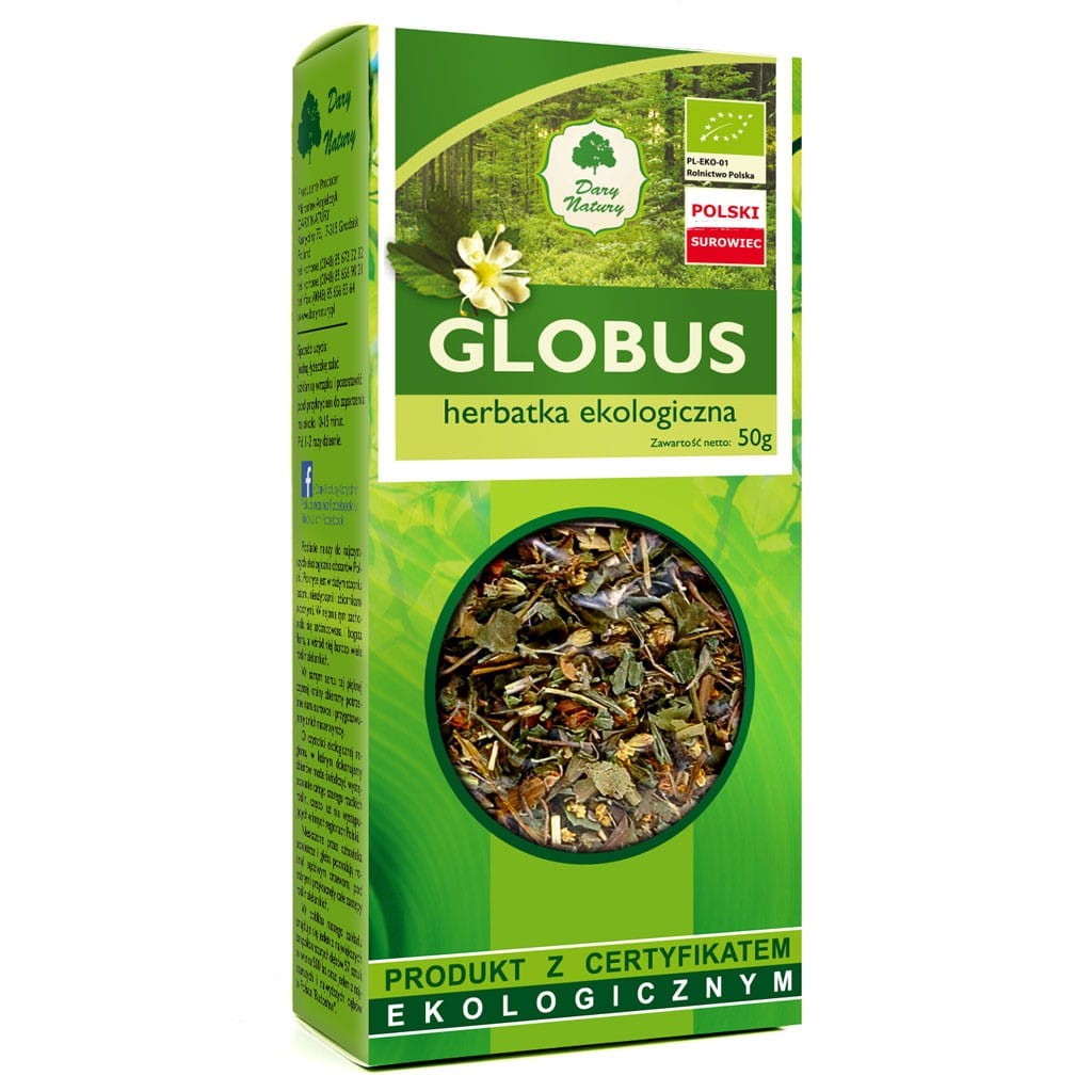 DARY NATURY Herbatka Globus EKO 50g