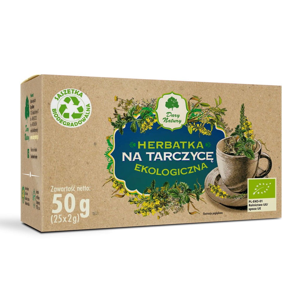 DARY NATURY Herbatka na tarczycę EKO 25x2g
