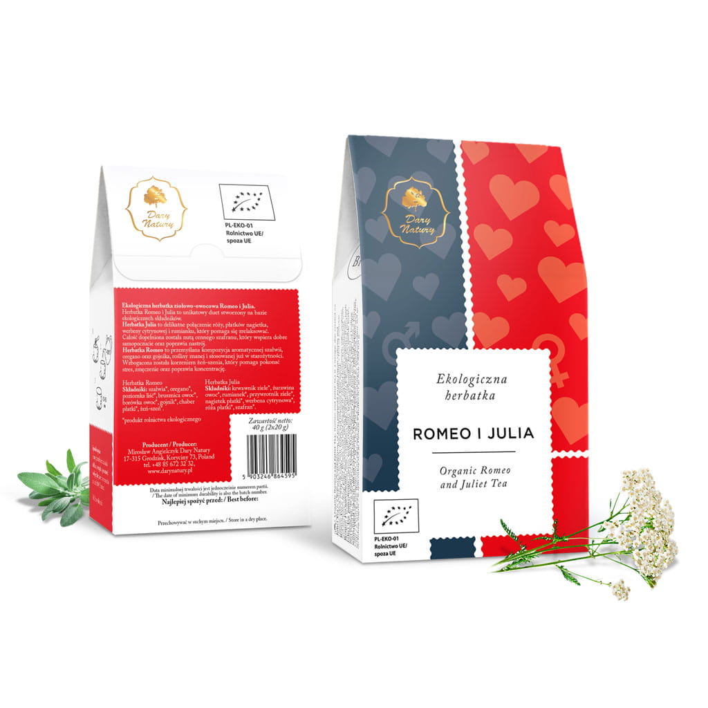 DARY NATURY Herbatka Romeo i Julia EKO 40g (2x20g)