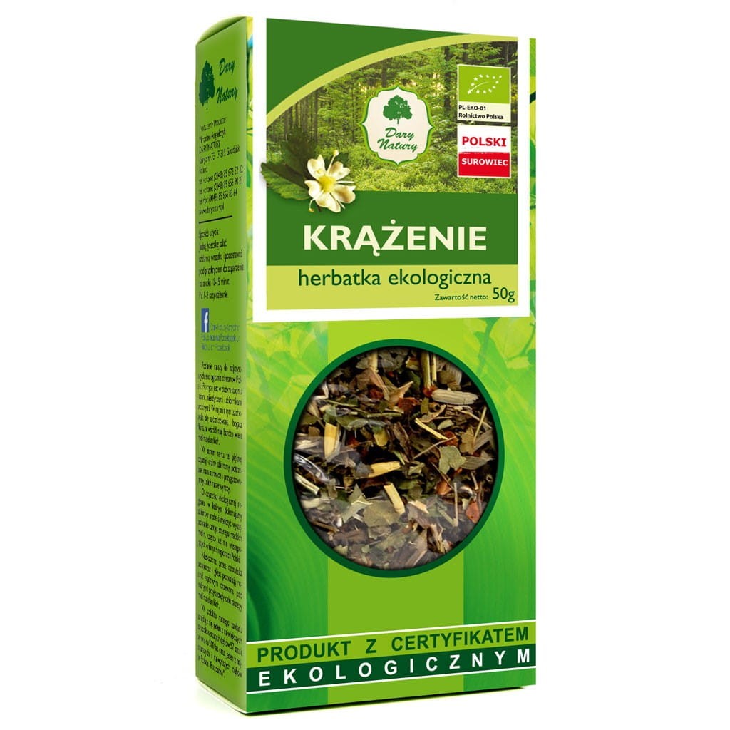 DARY NATURY Herbatka krążenie EKO 50g