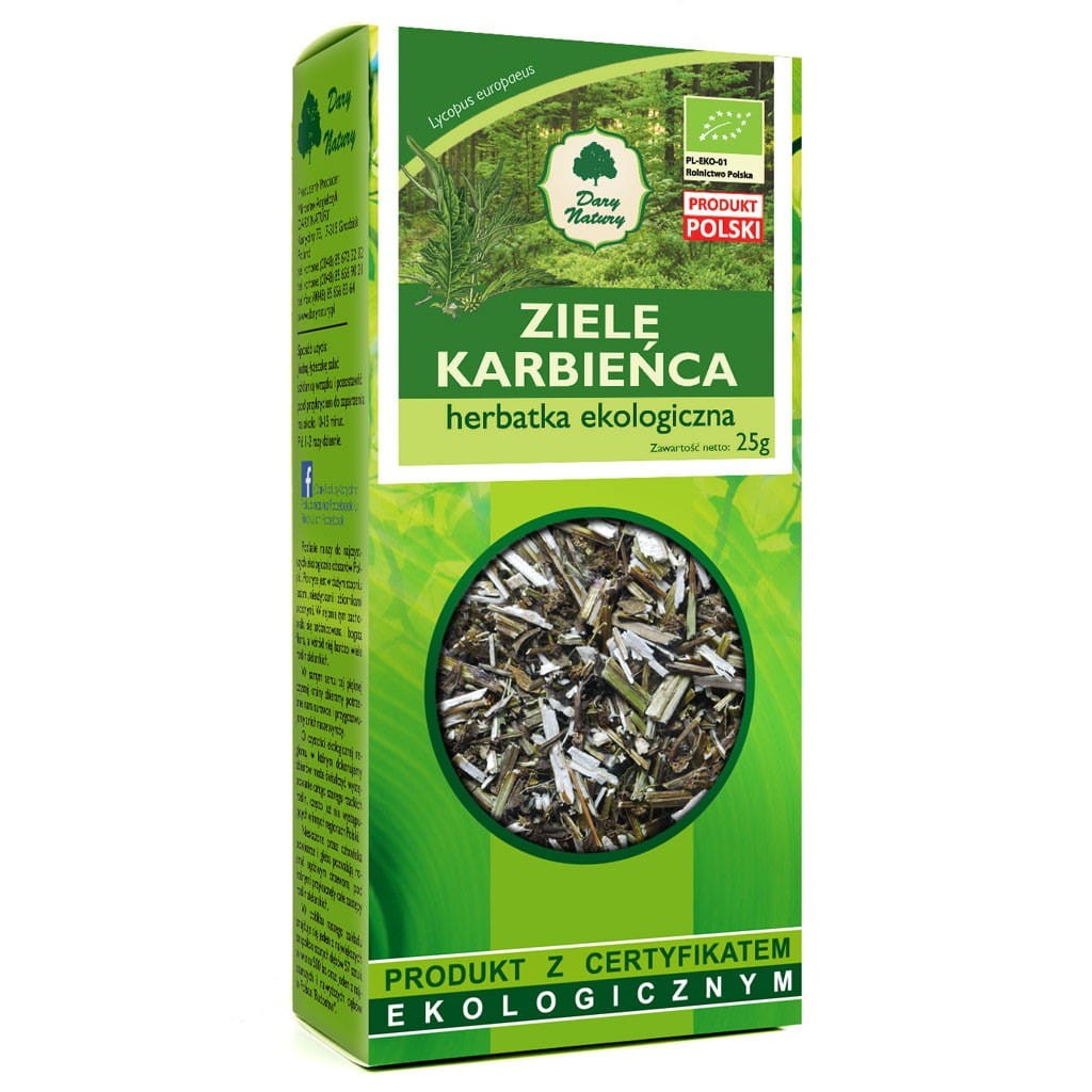DARY NATURY Karbieniec ziele EKO 25g