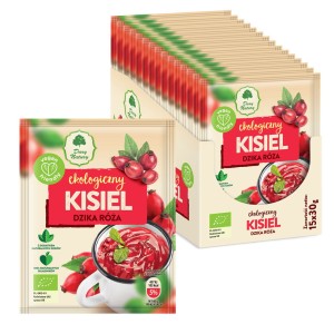 DARY NATURY Kisiel - Dzika róża EKO 15x30g