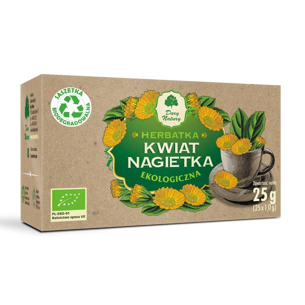 DARY NATURY Nagietek kwiat EKO 25x1g